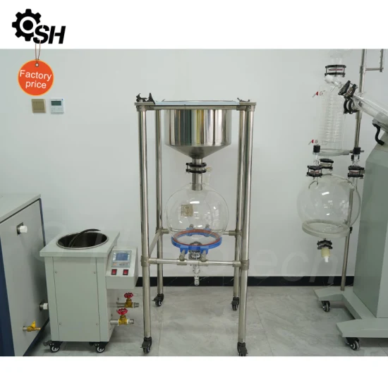 SH Biotech 10L 20L 30L 50litros Laboratório Vacuum Nutsch Filter