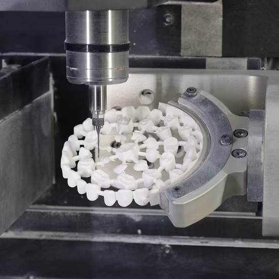 Fresadora odontológica de 5 eixos Jiny CAD Cam Fresadora de implantes para laboratório dentário